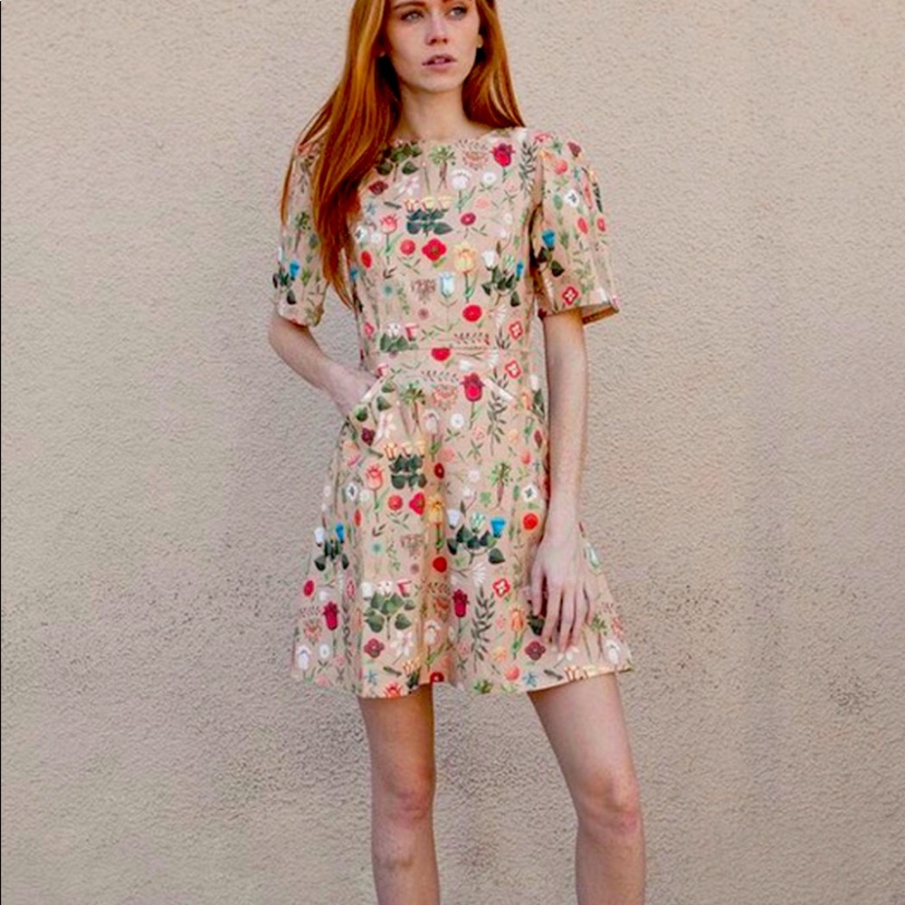 Samantha Pleet Bouquet Dress